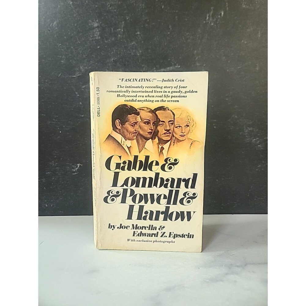 Gable & Lombard & Powell & Harlow By Joe Morella & Edward Z. Epstein Paperback